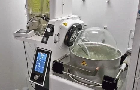 Fig. 1: Hei-VAP Industrial with Distimatic test Setup