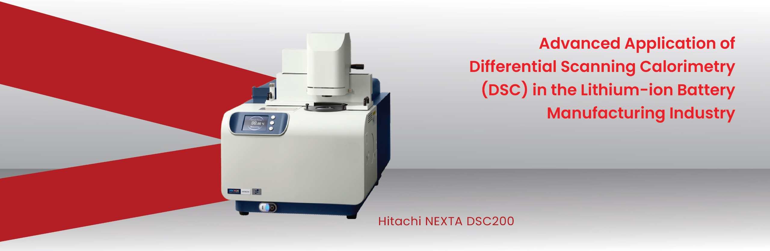  DSC in Lithium-ion Battery Manufacturing  